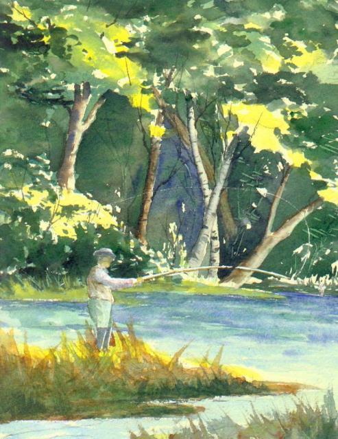 Fishing Alone, I Get No Respect